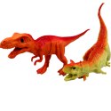 ZESTAW DINOZAURY DINOZAUR FIGURKI T-REX DUŻE 21SZT