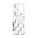 Karl Lagerfeld IML Choupette Head & Monogram - Etui iPhone 15 Pro (przezroczysty)