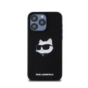 Karl Lagerfeld Silicone Choupette Head MagSafe - Etui iPhone 15 Pro Max (czarny)