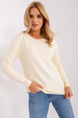 Sweter Damski Model AT-SW-232901.25X Light Beige - AT AT