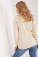 Sweter Damski Model AT-SW-232901.25X Light Beige - AT AT