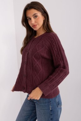 Sweter Damski Model AT-SW-2346-2.99P Dark Violet - AT AT