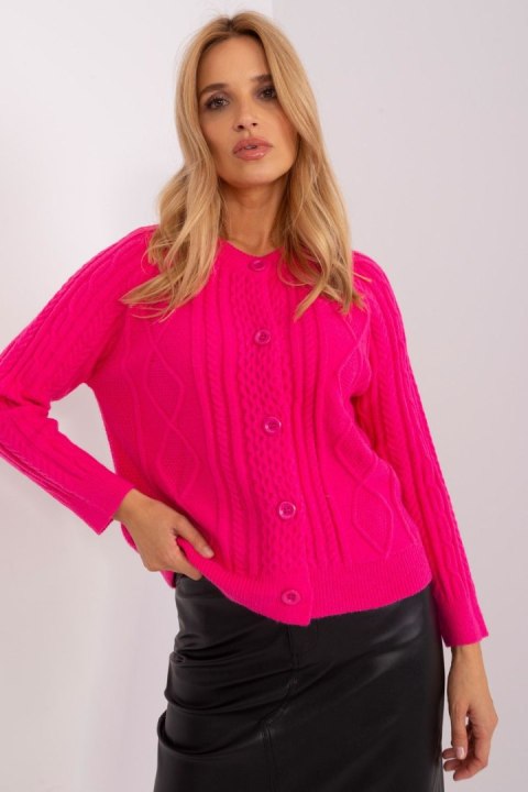 Sweter Damski Model AT-SW-2346-2.99P Dark Pink - AT AT