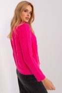 Sweter Damski Model AT-SW-2346-2.99P Dark Pink - AT AT