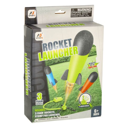 Wyrzutnia rakiet piankowych Power launcher rocket rakiety piankowe x3 Kik sp. z o.o. sp. k.