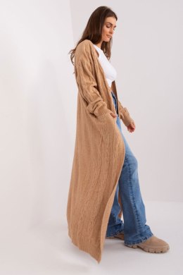 Sweter Kardigan Model AT-SW-2395.30 Camel - AT AT