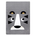Dywan TINIES LION  szary 80x150 Hakano - RUG/LU/TINIES/LION/GREY/80x150