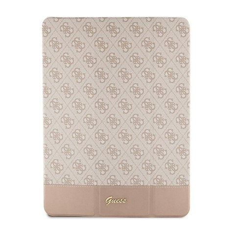 Guess 4G Stripe Allover - Etui iPad 10.9" (2022) (Różowy)