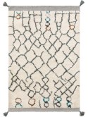 Dywan FLOKI kolor kremowy styl boho 120x170 Benuta - RUG/BENUT/FLOKI/IVORY/120x170