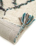 Dywan FLOKI kolor kremowy styl boho 120x170 Benuta - RUG/BENUT/FLOKI/IVORY/120x170