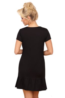 Koszulka nocna Koszula Nocna Model Pantera Black - Donna Donna