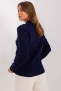 Sweter Damski Model AT-SW-2235.00P Navy - AT AT