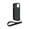 DKNY Wrist Strap Stock Logo - Etui iPhone 15 Plus (czarny)