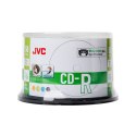 JVC CD-R 700MB 52X INKJET WHITE PRINTABLE WATERPROOF PHOTO GLOSSY CAKE*50 701715JCK0020