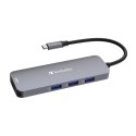 VERBATIM USB-C PRO 8 PORT HUB 2 x HDMI 4K SD 3.2 GEN1 CMH-08 32151