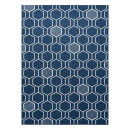 Dywan WINK HEXAGON kolor niebieski 160x230 Hakano - RUG/LU/WINK/HEXAGON/BLUE/160x230