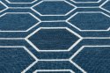 Dywan WINK HEXAGON kolor niebieski 160x230 Hakano - RUG/LU/WINK/HEXAGON/BLUE/160x230