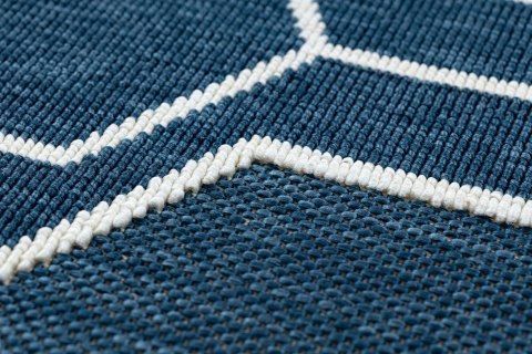 Dywan WINK HEXAGON kolor niebieski 160x230 Hakano - RUG/LU/WINK/HEXAGON/BLUE/160x230