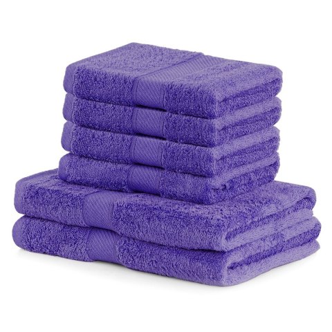 Ręcznik BAMBY kolor fioletowy 2*70x140+4*50x100 decoking - TOWEL/DP/BAMBY/PUR/SET2*70x140+4*50x100
