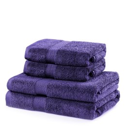 Ręcznik MARINA kolor fioletowy styl klasyczny materiał bawełna 2*70x140+2*50x100 DecoKing - TOWEL/MARINA/PUR/SET2*70x140+2*50x10