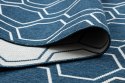 Dywan WINK HEXAGON kolor niebieski 160x230 Hakano - RUG/LU/WINK/HEXAGON/BLUE/160x230
