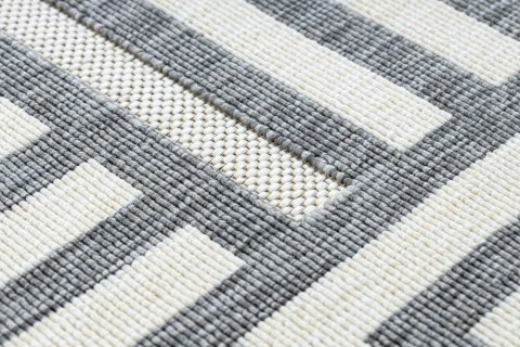 Dywan WINK MAZE kolor kremowy 140x200 Hakano - RUG/LU/WINK/MAZE/CREAM+GREY/140x200