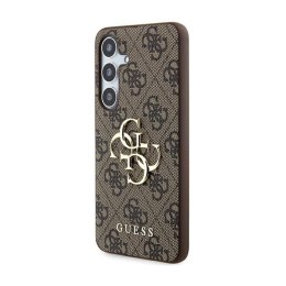 Guess 4G Big Metal Logo - Etui Samsung Galaxy A55 5G (brązowy)