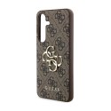 Guess 4G Big Metal Logo - Etui Samsung Galaxy A55 5G (brązowy)