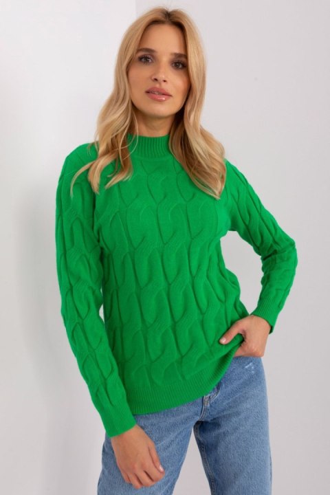 Sweter Damski Model AT-SW-2235.00P Green - AT AT