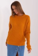 Sweter Damski Model AT-SW-2338.14P Light Orange - AT AT