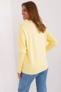 Sweter Damski Model AT-SW-2338.14P Light Yellow - AT AT