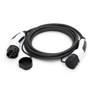 PLATINET EV CHARGING CABLE KABEL DO ŁADOWANIA SAMOCHODU TYPE 2 22KW 5M BLACK/WHITE [45786]