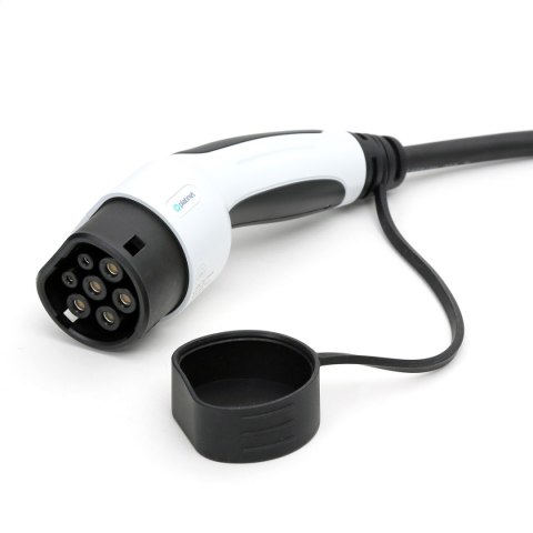 PLATINET EV CHARGING CABLE KABEL DO ŁADOWANIA SAMOCHODU TYPE 2 22KW 5M BLACK/WHITE [45786]