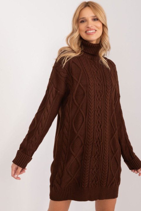 Sukienka Model BA-SK-0530.19X Dark Brown - Badu Badu