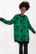 Sweter Damski Model BA-SW-0277.02 Green - Badu Badu