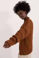 Sweter Damski Model BA-SW-0617.04 Brown - Badu Badu