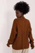 Sweter Damski Model BA-SW-0617.04 Brown - Badu Badu