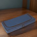 BLUE niebieski organizer do szafy n a suwak 120x50x15cm Kamai Ordinett