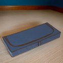 BLUE niebieski organizer do szafy n a suwak 120x50x15cm Kamai Ordinett