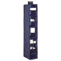 BLUE niebieski wiszący organizer do szafy 10 przegród 20x29x120 cm Kamai Ordinett