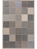 Dywan RIVER 5 kolor niebieski geometryczny styl boho 100x150 Benuta - RUG/BENUT/RIVER/5/BLUE/100x150
