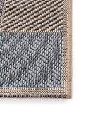 Dywan RIVER 5 kolor niebieski geometryczny styl boho 100x150 Benuta - RUG/BENUT/RIVER/5/BLUE/100x150