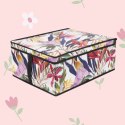 FLORAL w kwiaty organizer do szafy z pokrywą 48x36x19cm Kamai Ordinett