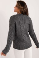 Sweter Damski Model BA-SW-1560.19 Dark Grey - Badu Badu