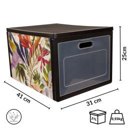 FLORAL w kwiaty organizer do szafy z drzwiczkami 41x31x25cm Kamai Ordinett