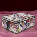 FLORAL w kwiaty organizer do szafy z pokrywą 48x36x19cm Kamai Ordinett