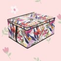 FLORAL w kwiaty organizer do szafy z pokrywą 50x40x25cm Kamai Ordinett