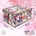 FLORAL w kwiaty organizer do szafy z pokrywą 50x40x25cm Kamai Ordinett