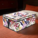 FLORAL w kwiaty organizer do szafy z pokrywą 50x40x25cm Kamai Ordinett