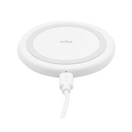 PURO Wireless Charging Station QI - Bezprzewodowa ładowarka indukcyjna Qi (biały)